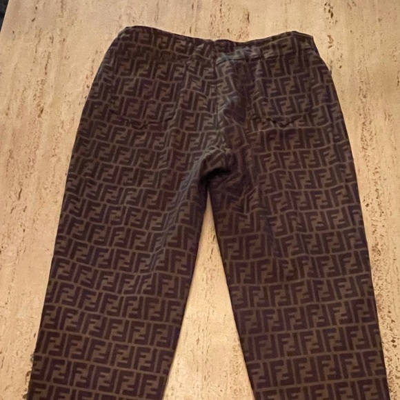 FENDI JEANS in Logo Print - Picture 2 of 5